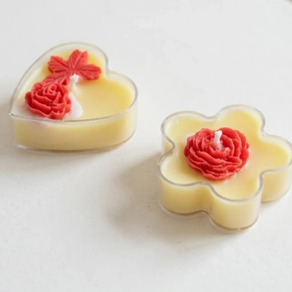 tealight heart & flower candle 2000x2000px